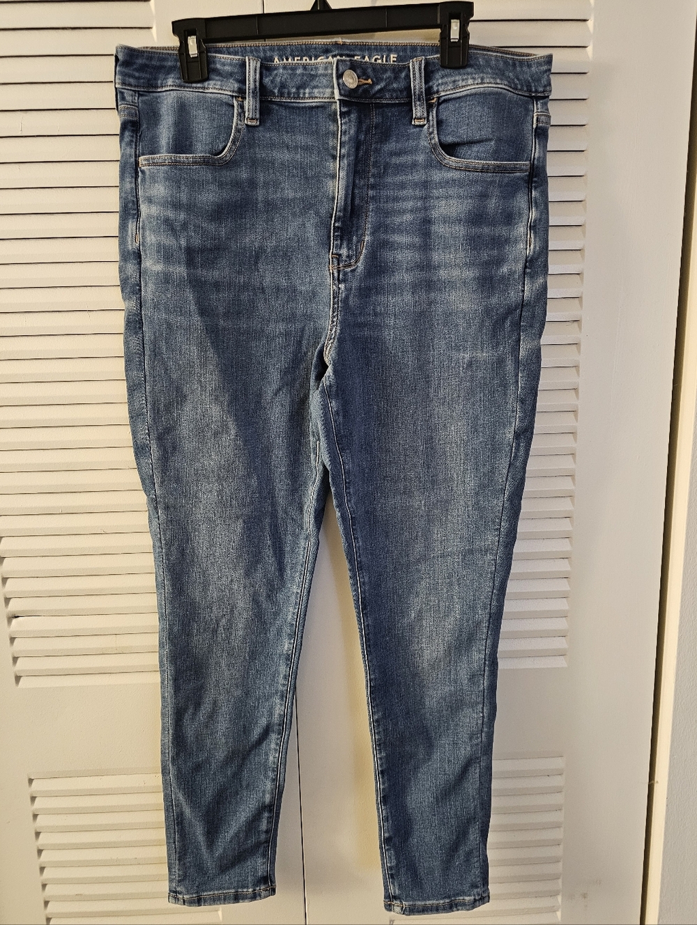 American Eagle Super High Rise Jeggings - Women's Size 14 Short